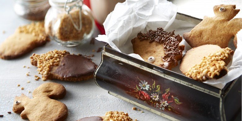 Gemberkoekjes met glazuur