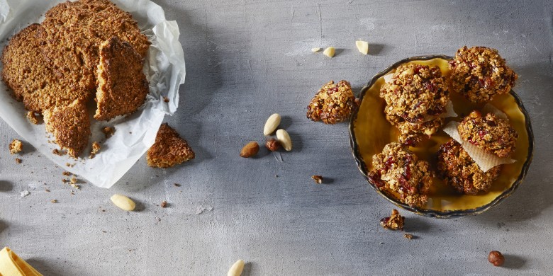Havermoutkoekjes met cranberry’s en hazelnoten