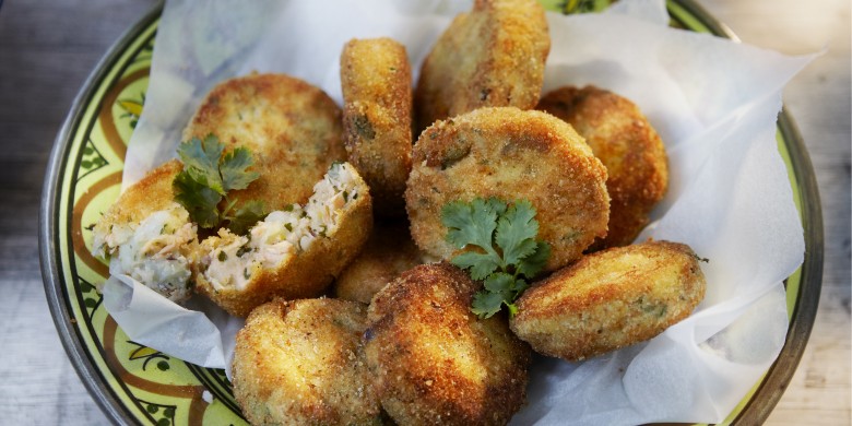 Portugese zalmkoekjes