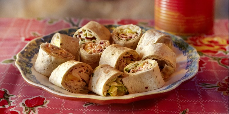 Wrap met kip en korianderroom