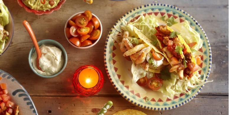 Taco met vis
