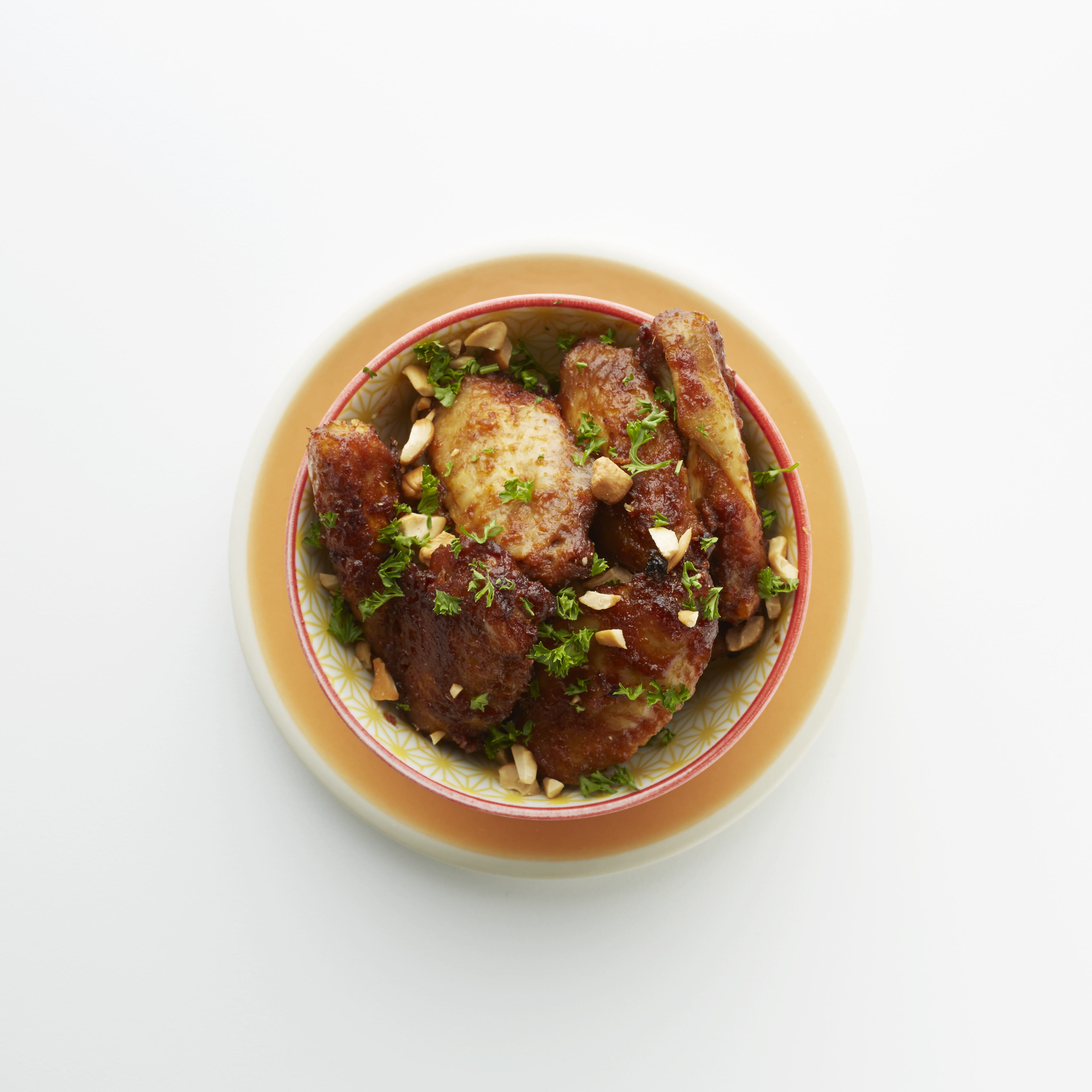 Sticky kippenvleugeltjes