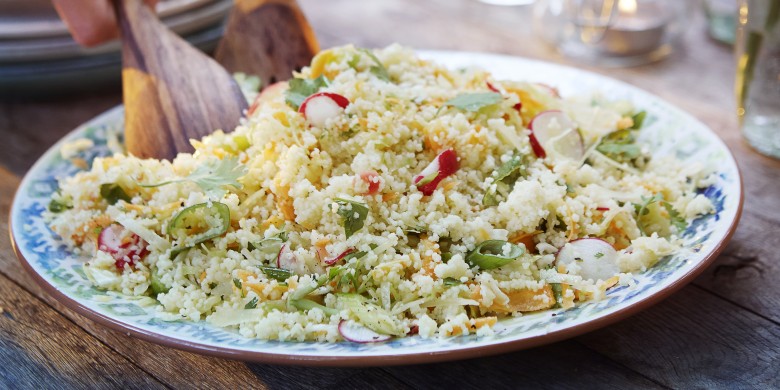 Couscous-coleslaw