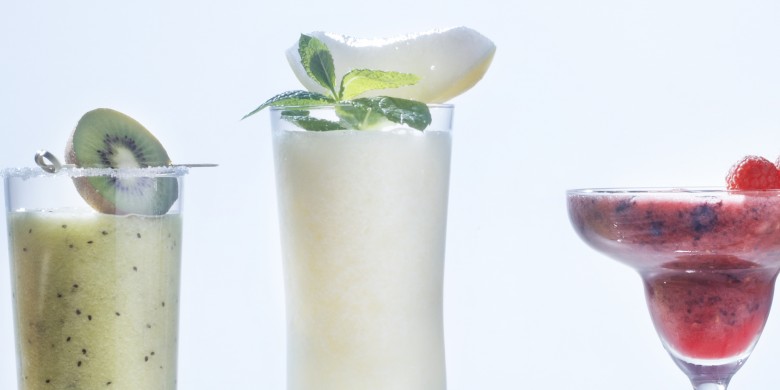 Meloen-Muntcocktail