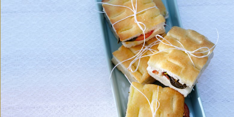 Focacciabrood Caprese