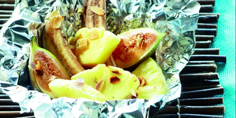 Gegrild fruit