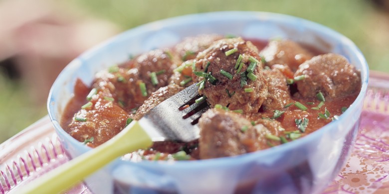 Spaanse gehaktballetjes in tomatensaus