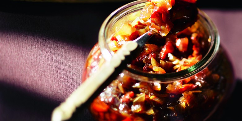 Chilichutney voor bij vlees en kaas