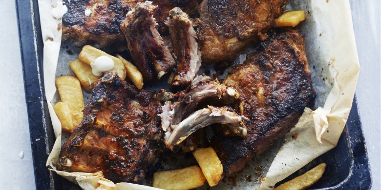 Spareribs met pittige pepermarinade