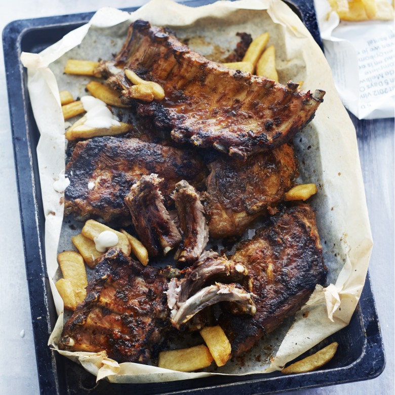 Spareribs met pittige pepermarinade