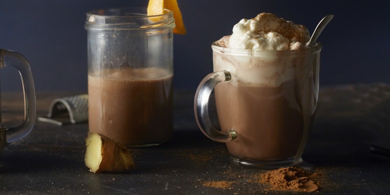 Romige chocolademelk