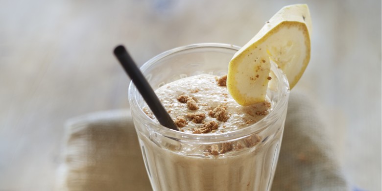 Speculaasshake met banaan