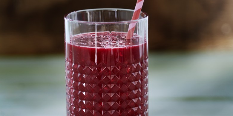 Biet-wortelsmoothie met havermout