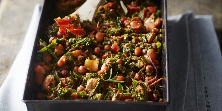 Boerenstoofschotel met worst