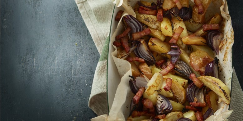 Hete bliksem van de bakplaat