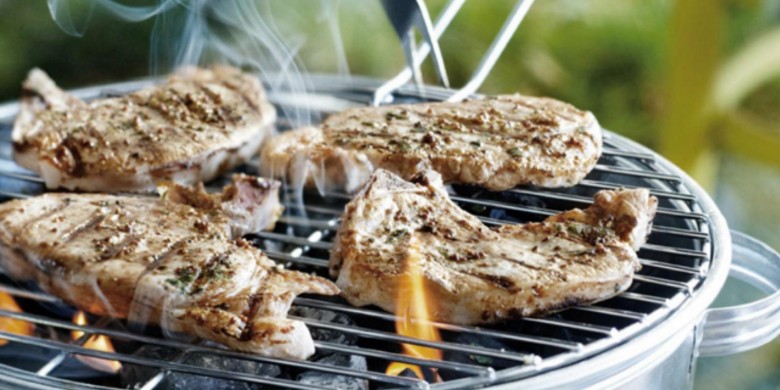 Karbonade met salie en mosterd