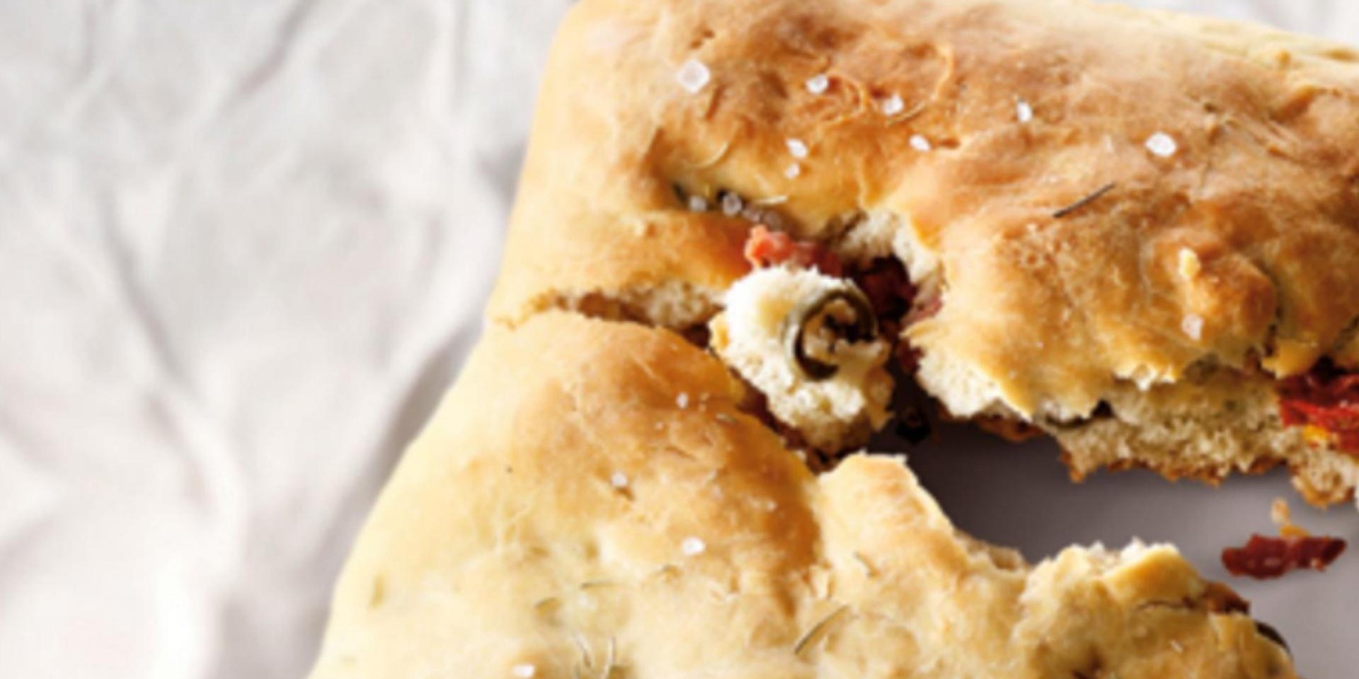 Mediterraan plaatbrood