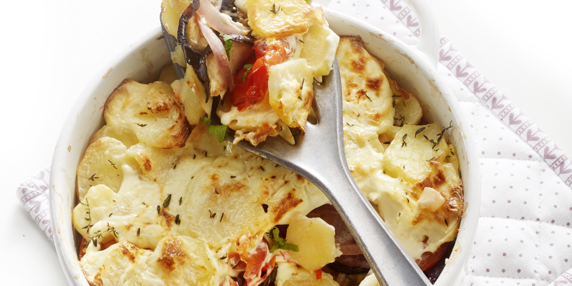 Mediterrane auberginegratin