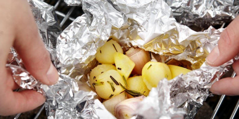 Pakketje met krieltjes en sjalotjes