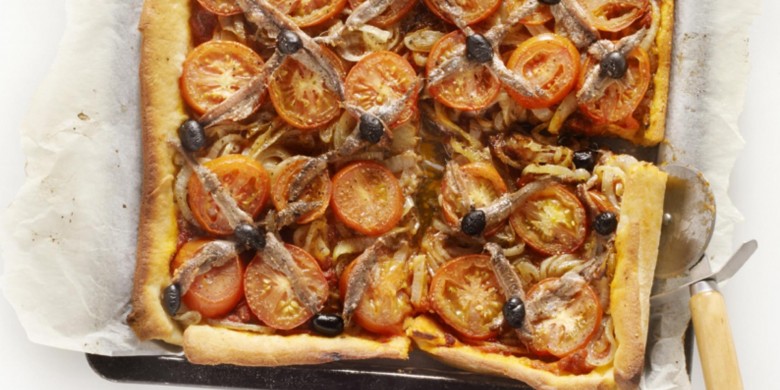 Provençaalse plaatpizza