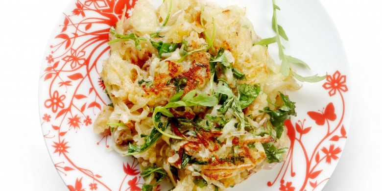 Rösti met rucola