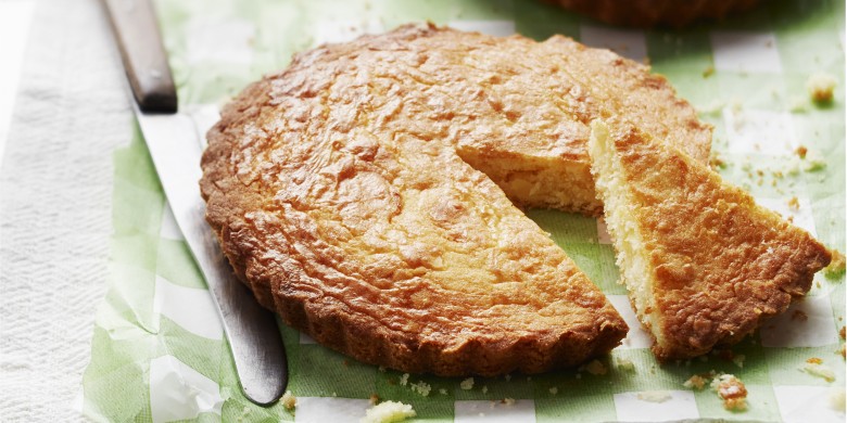 Boterkoek met gekonfijte sinaasappelschil