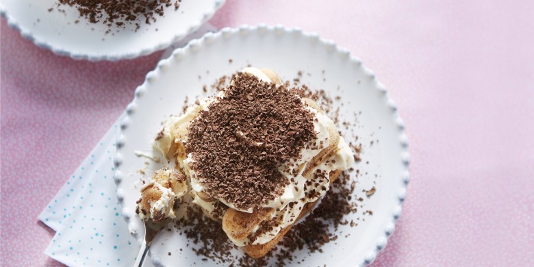 Tiramisu met pure chocolade