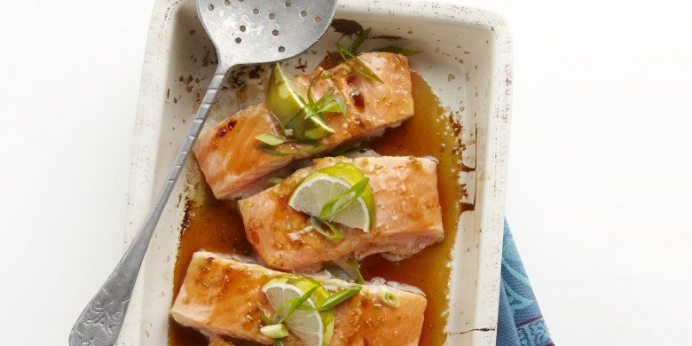 Zalm met limoen