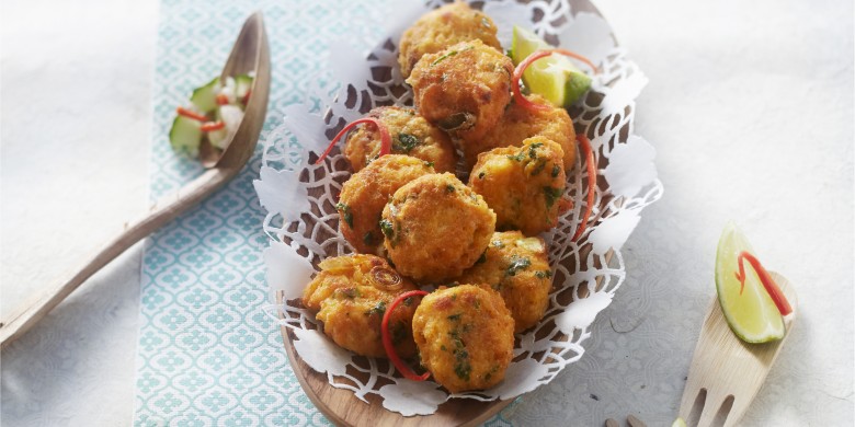 Thaise viskoekjes met komkommerrelish