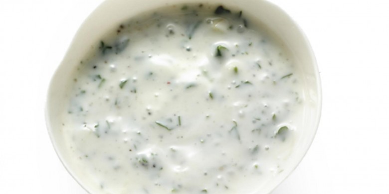 Yoghurt met knoflook