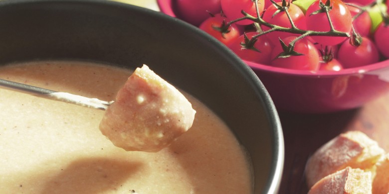 Italiaanse kaasfondue