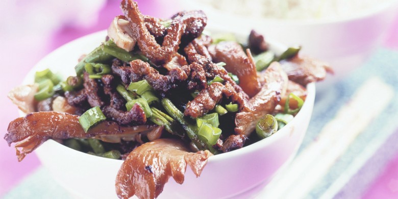 Oosterse biefreepjes uit de wok