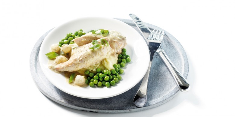 Kip met bosui en zilverui