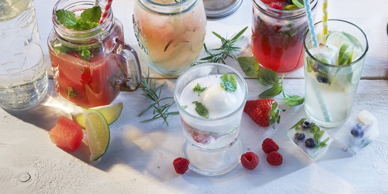 Prosecco met frambozen