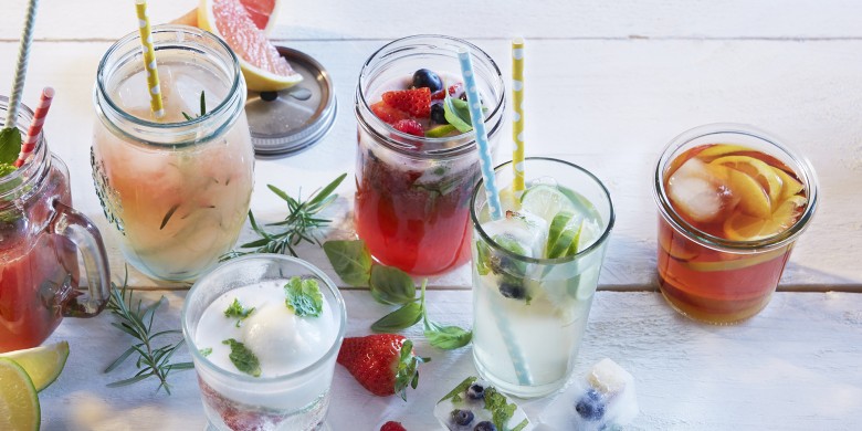 Fruitwater met basilicum