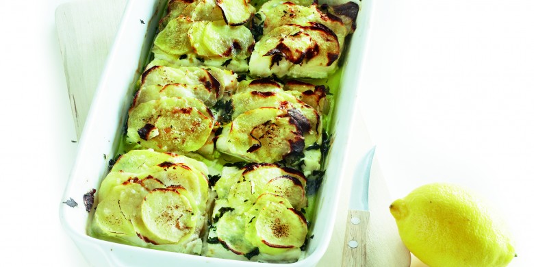 Krokante witvis uit de oven