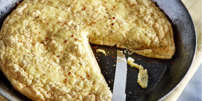 Kruidige kaaspannenkoek