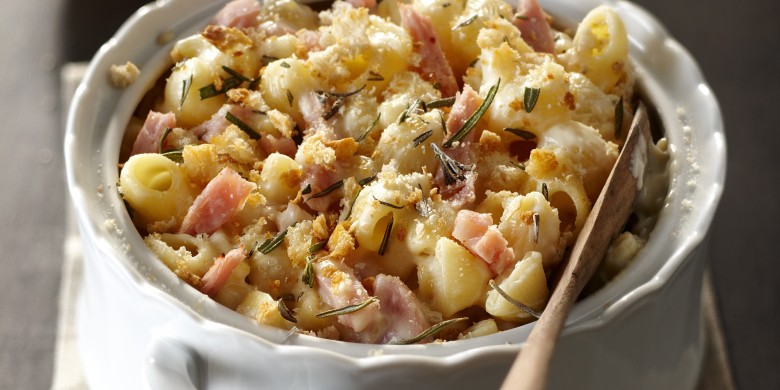 Ovenmacaroni met ham en kaas