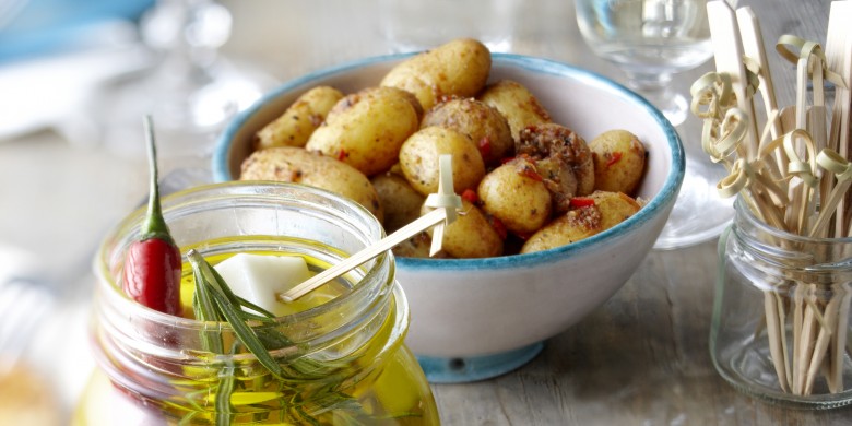 Papas arrugadas con mojo