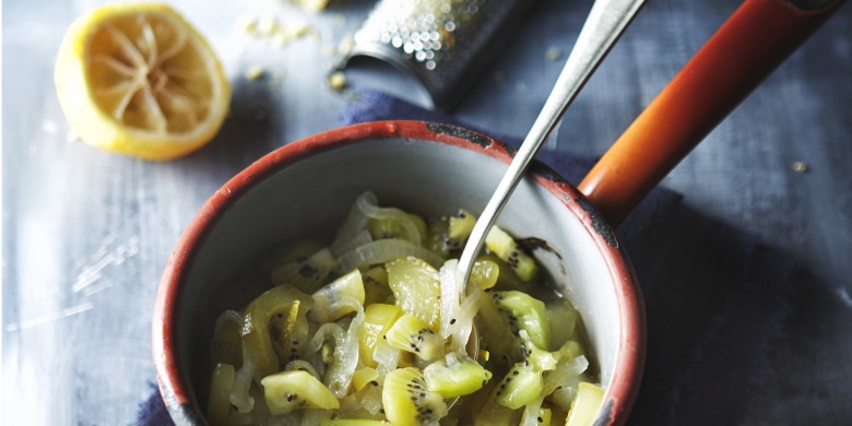 Kiwi-komkommerchutney