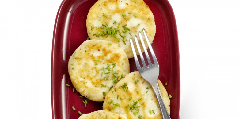 Aardappelkoekjes met feta