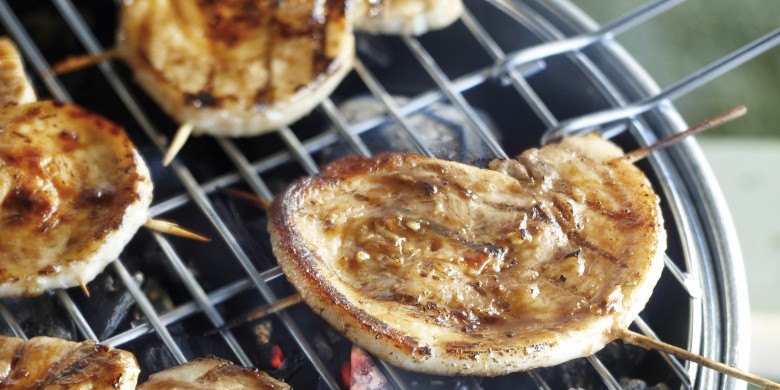 Speklapjes met abrikozenglazuur