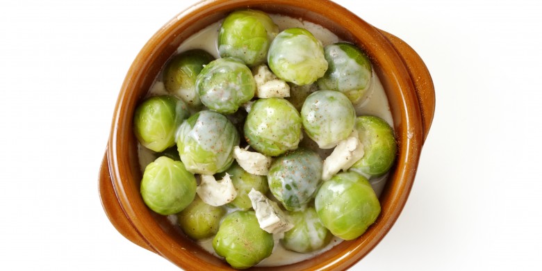 Spruitjes met gorgonzolasaus