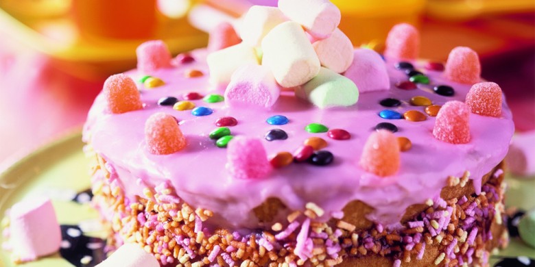 Roze koektaart