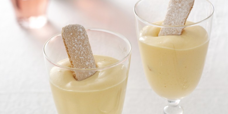 Zabaglione allo rosato