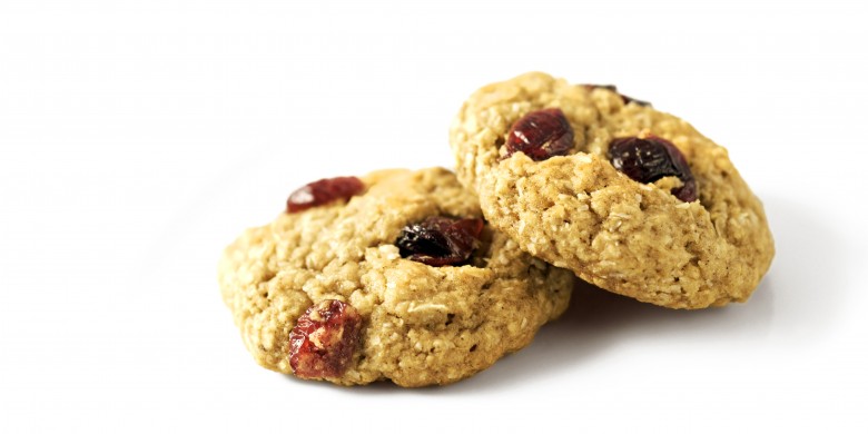 Pindakaas-havermout-banaankoekjes