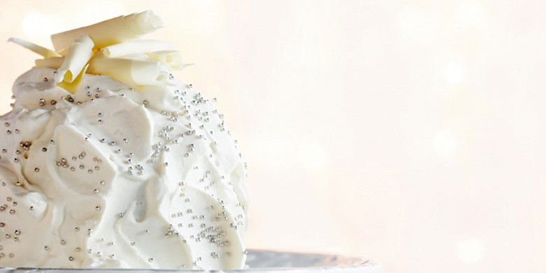 Witte ijstaart