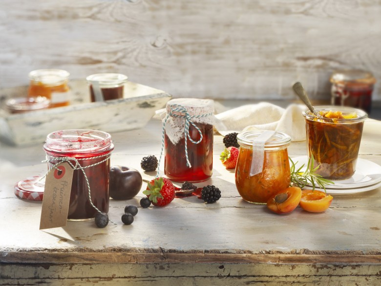 Abrikozenjam met rozemarijn