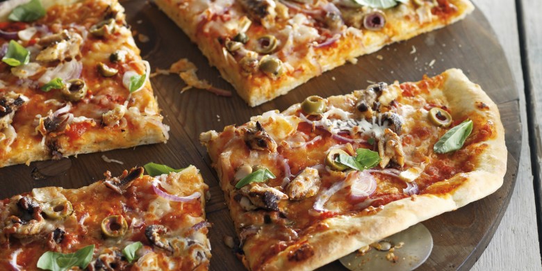 Pizza met sardine en ansjovis (Itali&euml;)