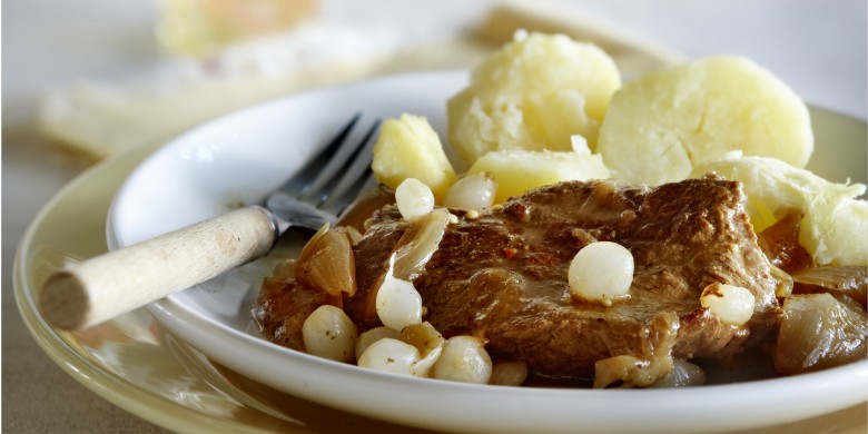 Vlaamse runderlapjes met mosterd en bier
